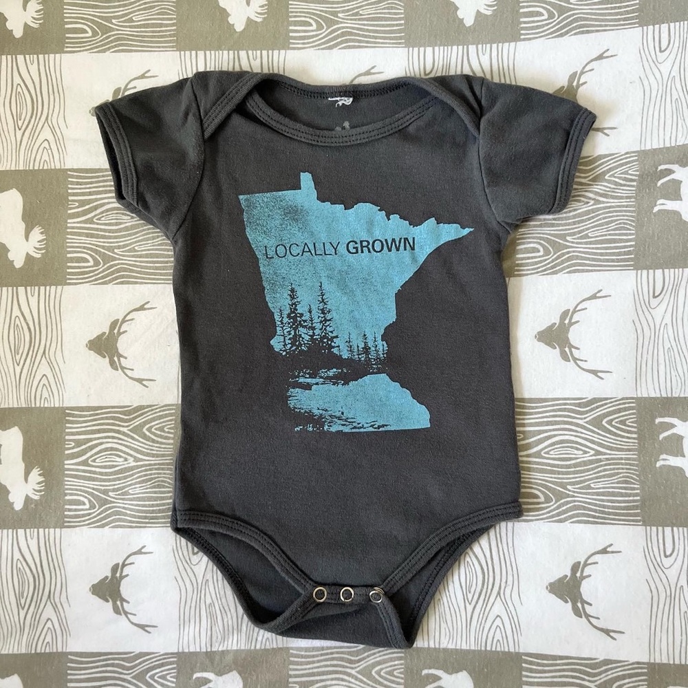 Minnesota Locally Grown Onesie 6-12 months
